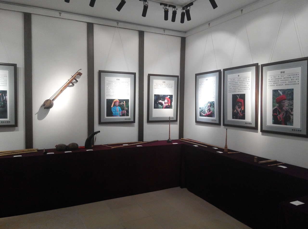 音乐传承与保护学术研讨会整套视觉服务(代表证,幕布,手提袋,乐器展厅