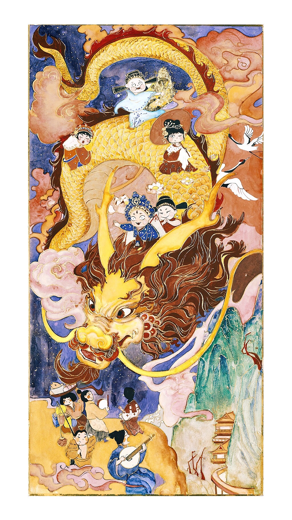 闽南年俗系列插画