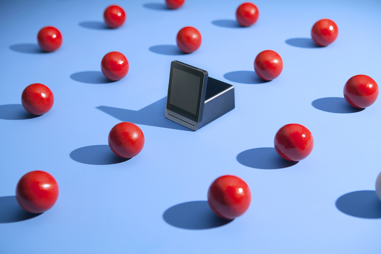 空气检测仪拍摄