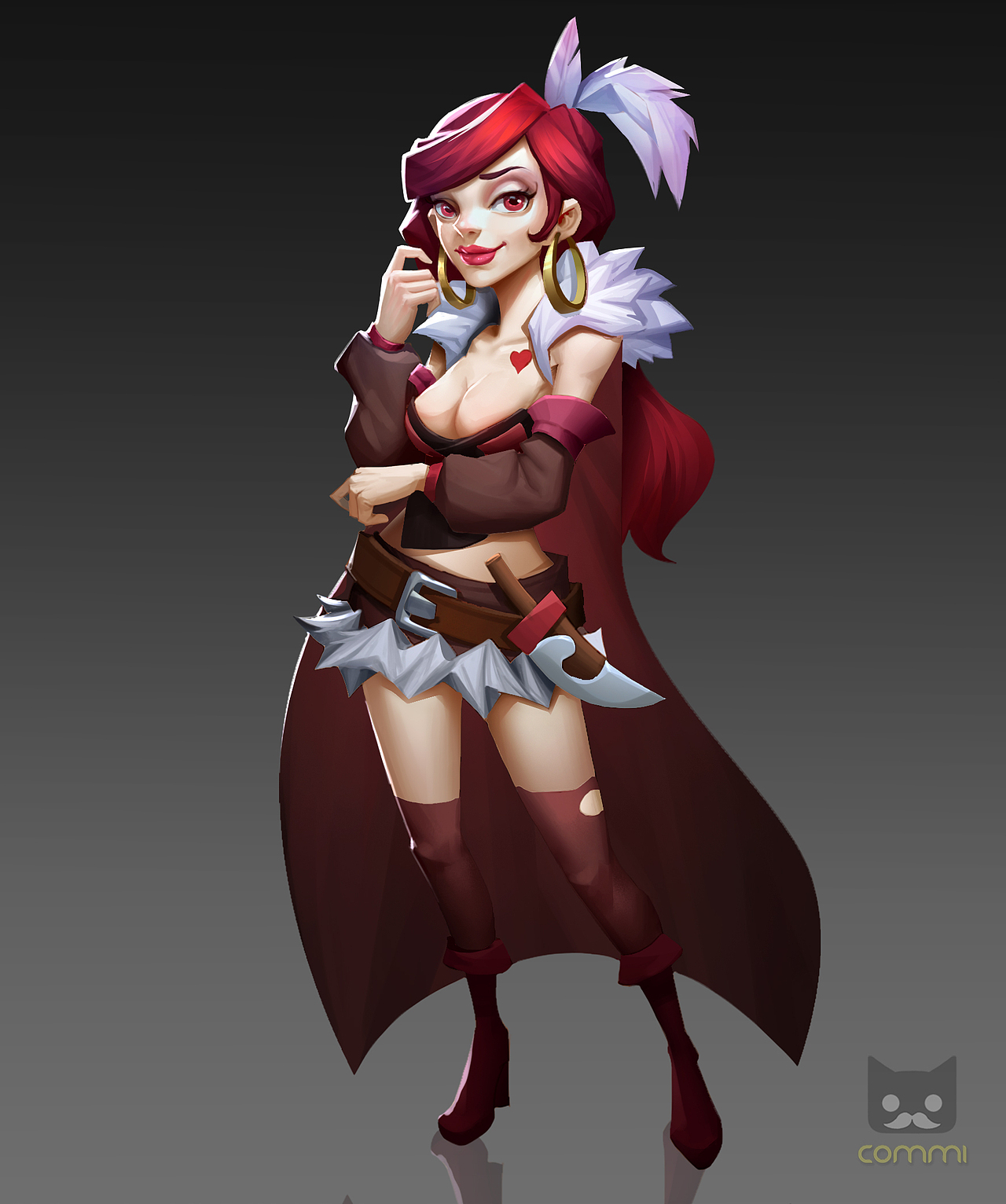 欧美q版设定-海盗系列