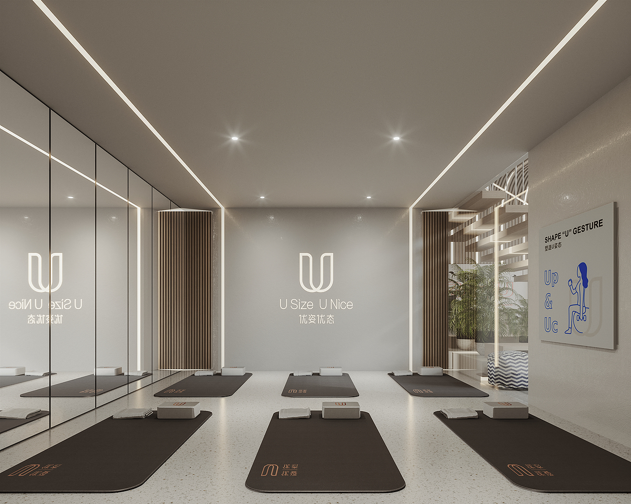 优姿优态 | 维秘体雕塑形整体品牌策划&品牌设计