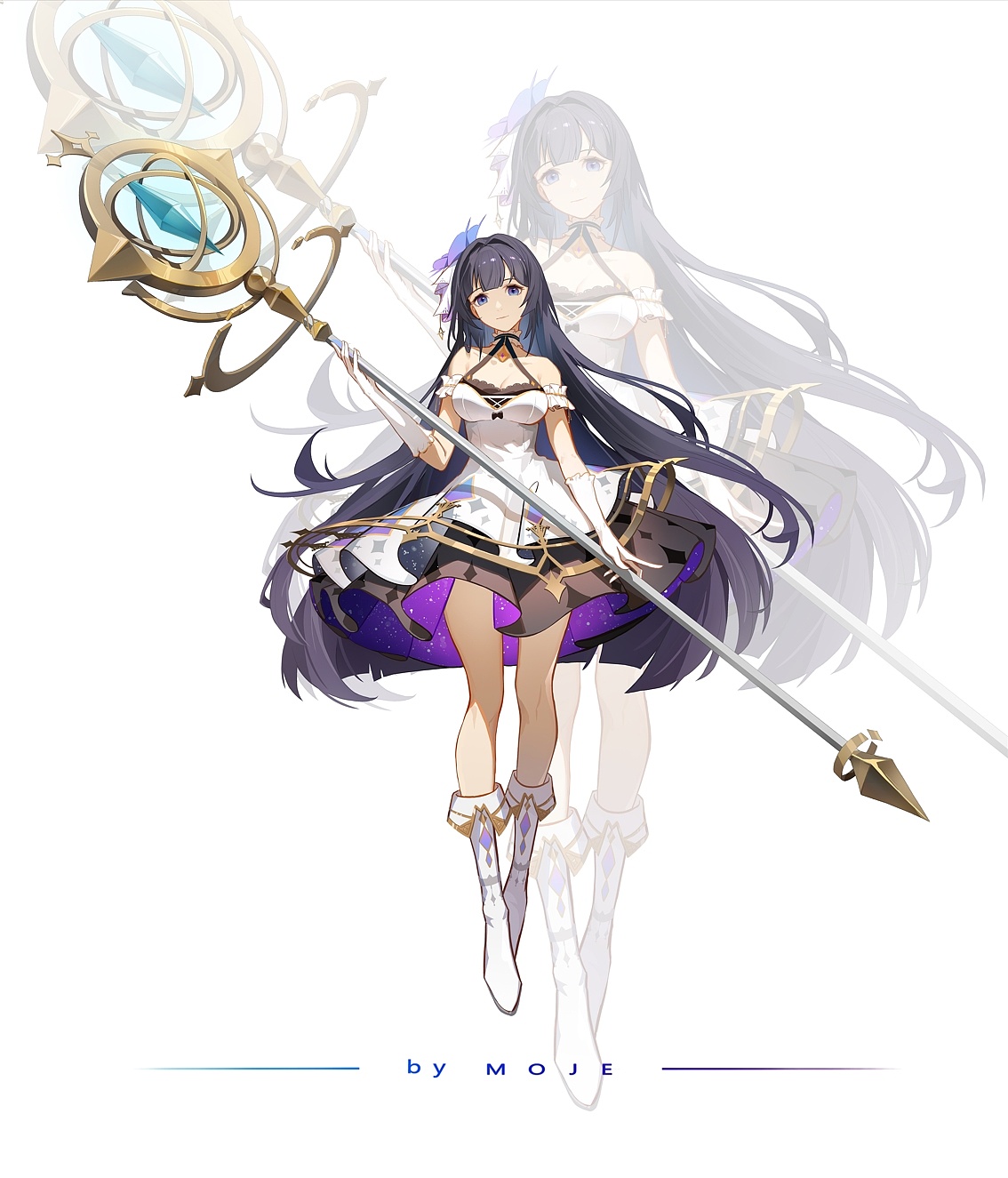 匠人绘研修作品 希亚 精一精二立绘|插画|游戏原画