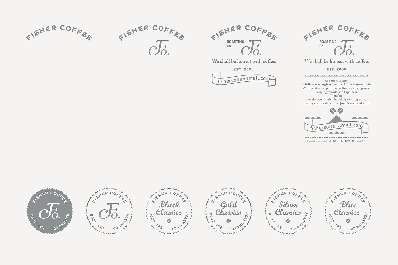 FISHER COFFEE品牌形象更新升级（图ZMTQ4MjkyMTY0） - 品牌 - 站酷设计师MMTeam满满特丸原创素材 - 站酷ZCOOL