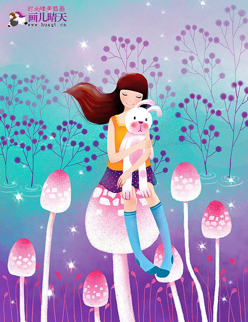 画儿晴天唯美插画-N多插图庆圣诞，迎元旦（图ZMjA4MzI0MA==） - 创作习作 - 站酷设计师画儿晴天原创素材 - 站酷ZCOOL
