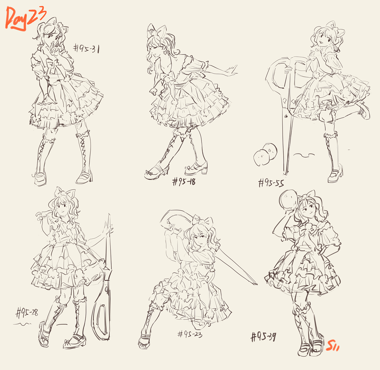 11期Day23 @速写班长 #速写60天挑战赛# ​​​（图ZMjkzOTk5MjM2） - 创作习作 - 站酷设计师一语四字原创素材 - 站酷ZCOOL