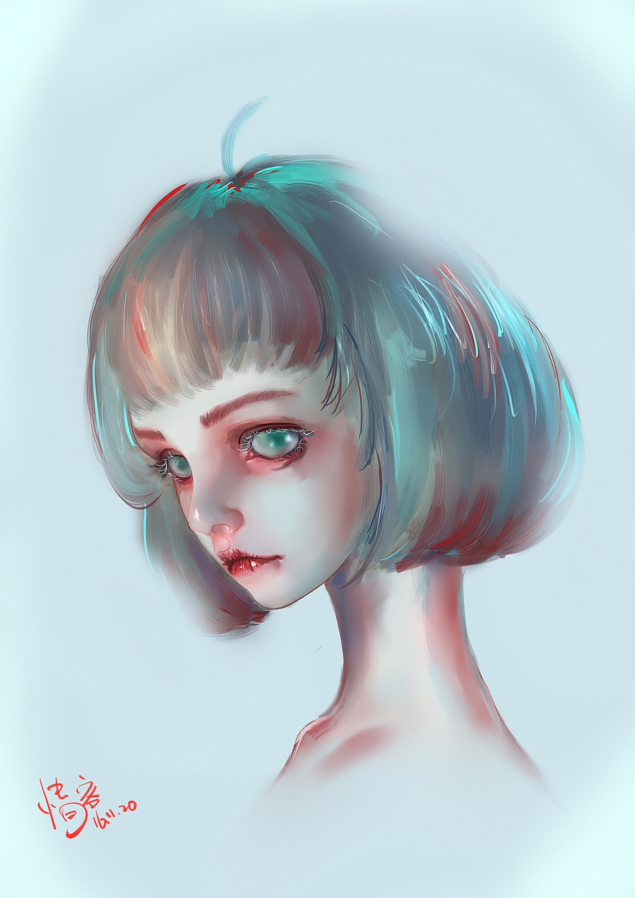 摸个鱼,强行呆毛