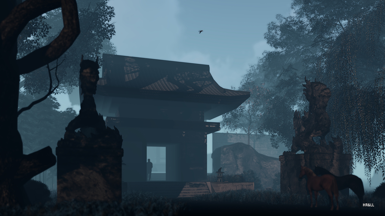 《深山隐寺》（图ZMjI5NTM1NDY0） - 场景 - 站酷设计师蓉三原创素材 - 站酷ZCOOL