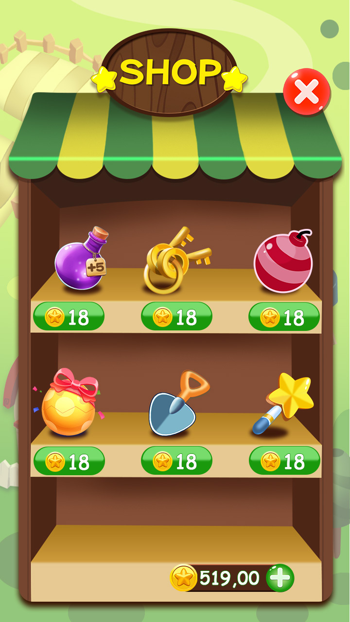 消消乐|ui|游戏ui|多肉小星星 - 原创作品 - 站酷 (zcool)