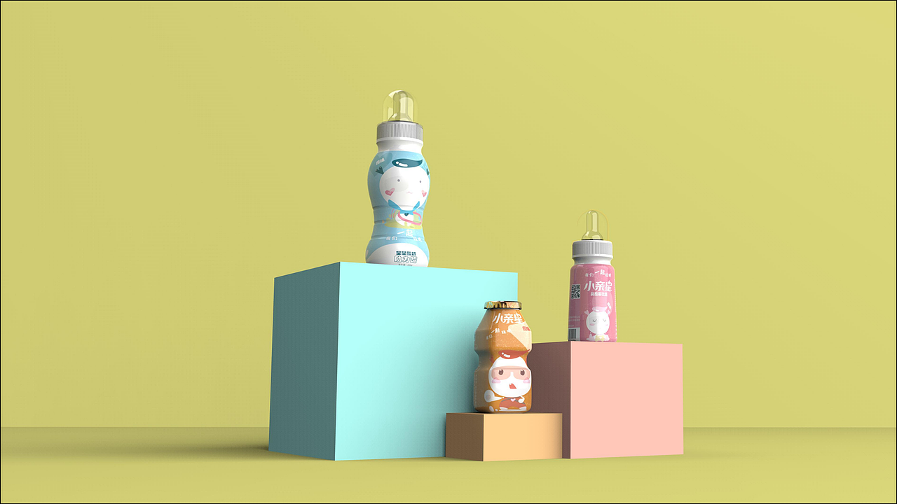 酸奶包装升级设计