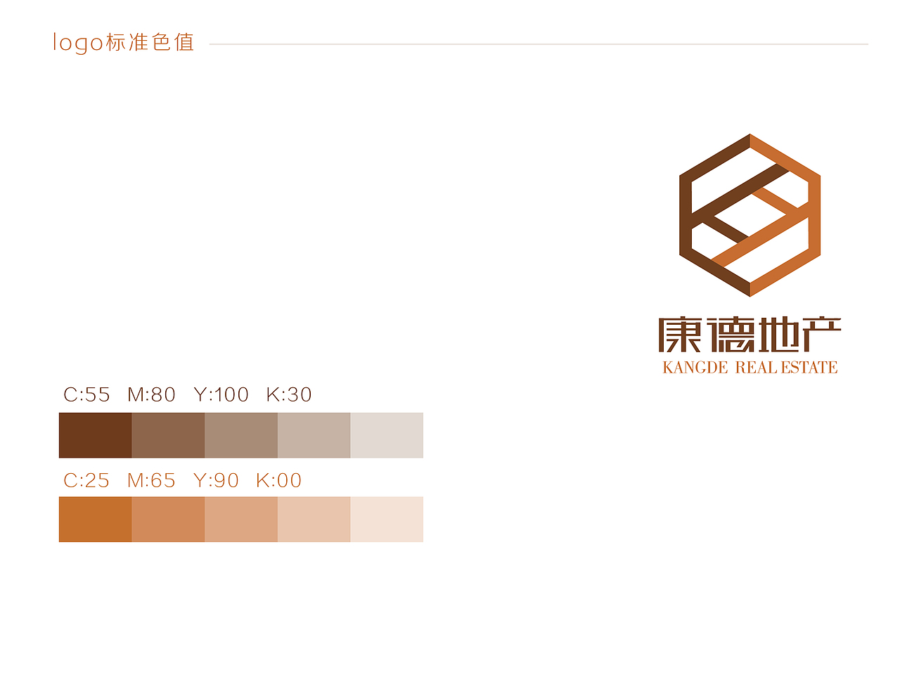 康德地产logo设计（图ZMTk4ODg1MDA=） - 品牌 - 站酷设计师赵萍原创素材 - 站酷ZCOOL