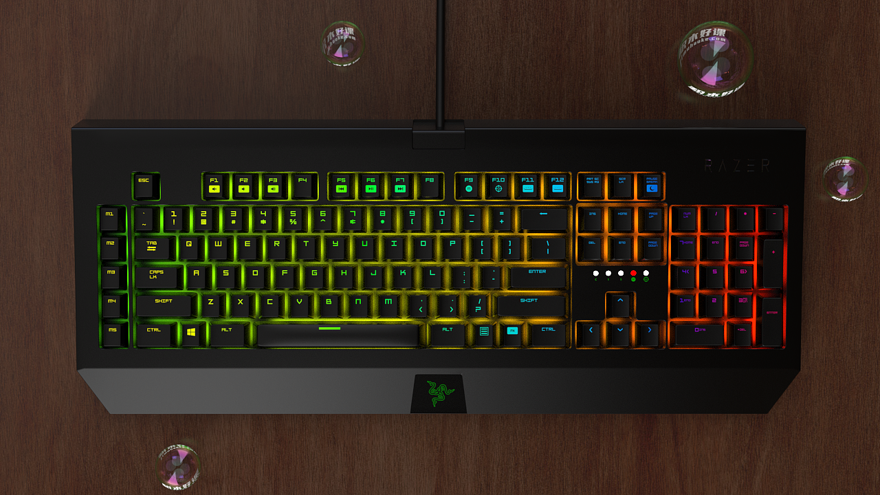 积木好课直播教学案例分享雷蛇键盘渲染（图ZMjM5MTIxNzA0） - 电子产品 - 站酷设计师积木好课陈成龙原创素材 - 站酷ZCOOL