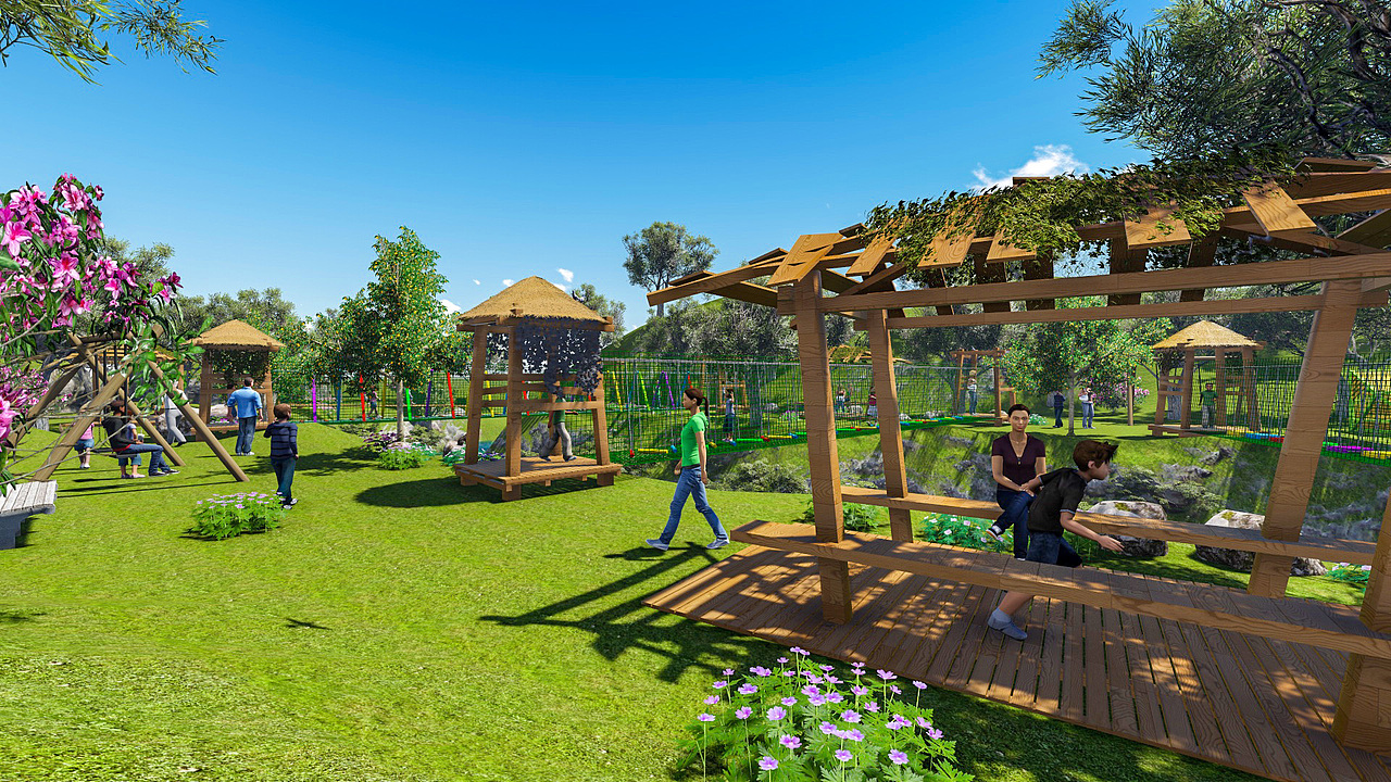 效果图—丛林拓展