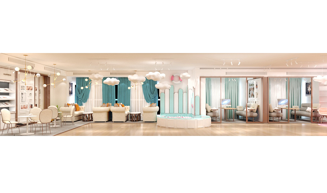 儿童摄影空间设计（图ZMTQ5ODM0NzEy） - 家装设计 - 站酷设计师Hilery展厅店面设原创素材 - 站酷ZCOOL