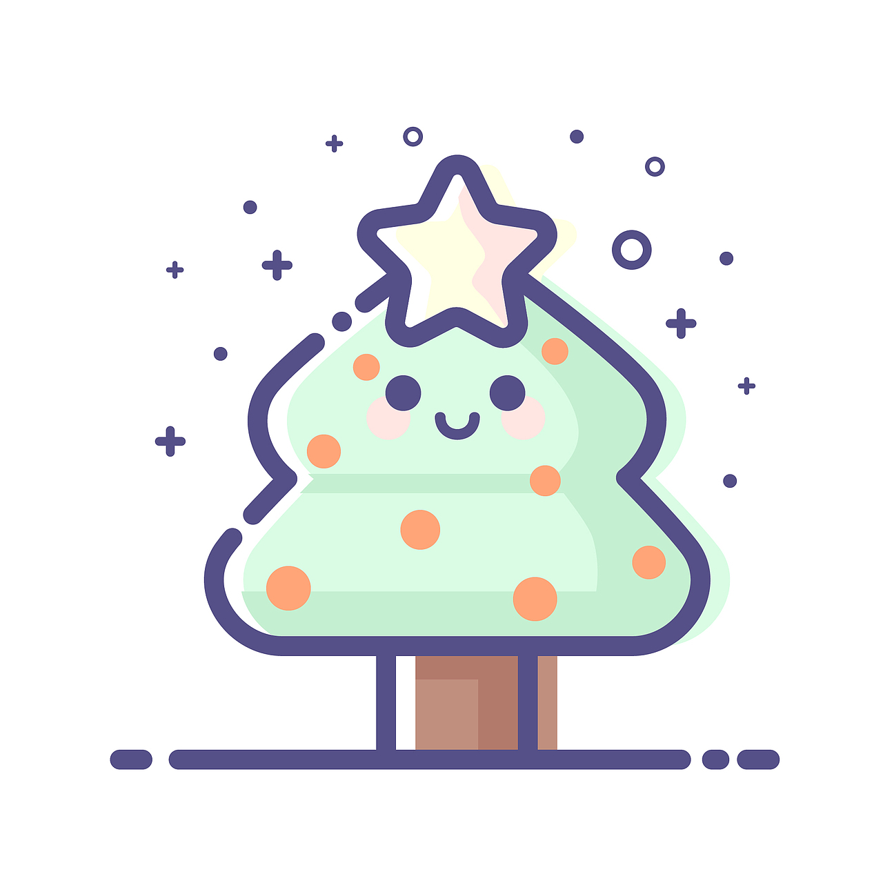 mbe风格圣诞元素