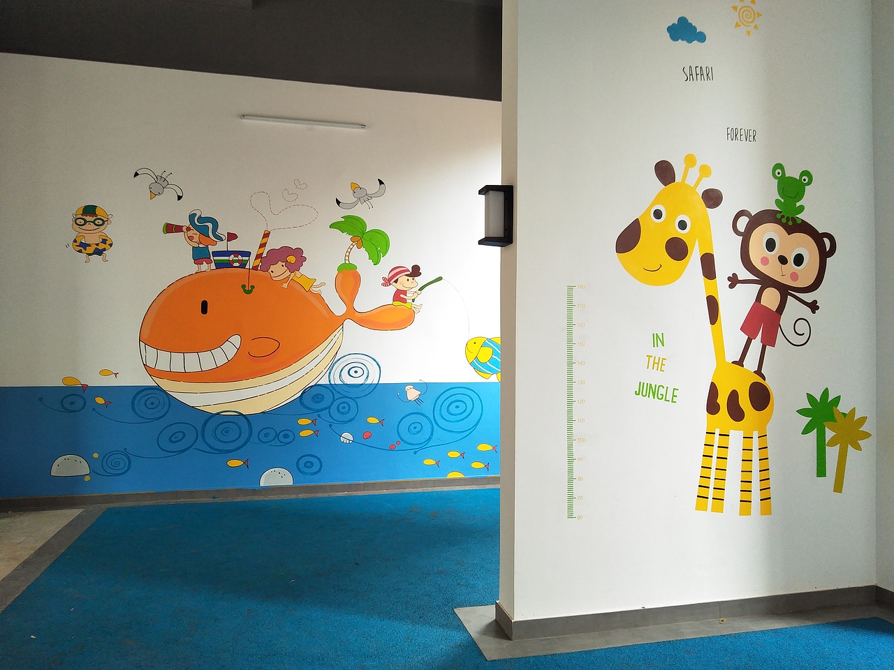 儿童乐园墙体彩绘