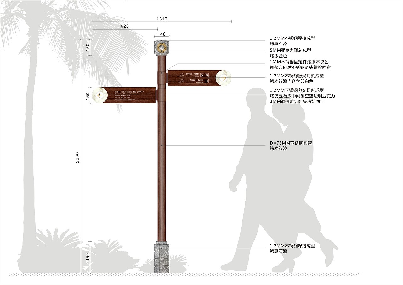 金沙博物馆导视改造设计提案（图ZODY4NTE4NTY=） - 商业空间设计 - 站酷设计师吴承陈原创素材 - 站酷ZCOOL