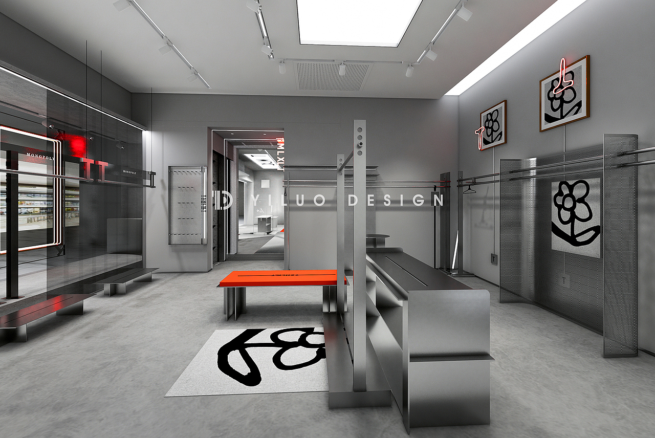 YLD STUDIO｜TSMLXLT潮牌空间形象研发设计（图ZMjY2OTY1MTY0） - 商业空间设计 - 站酷设计师一落设计事务所原创素材 - 站酷ZCOOL