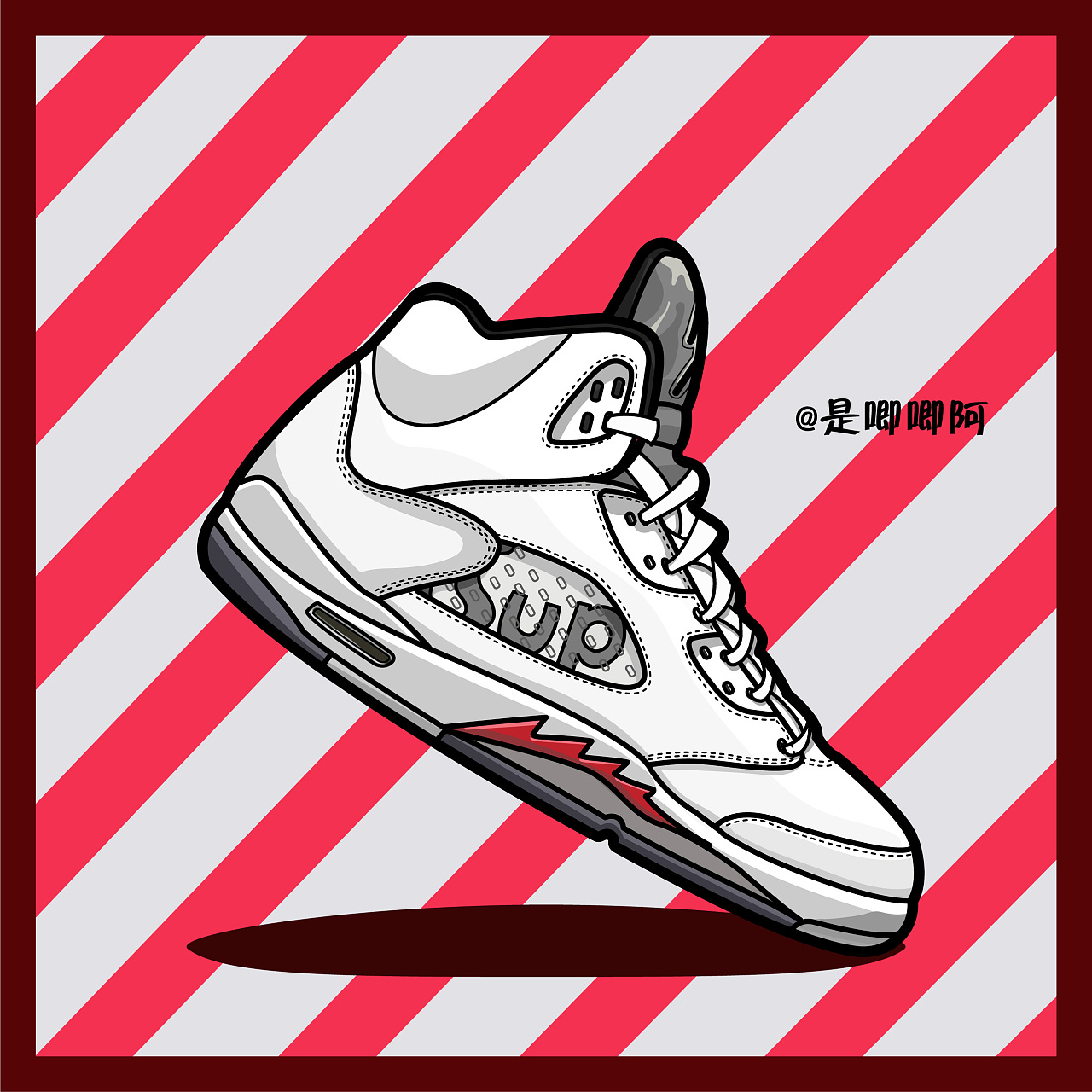 球鞋. 绘.|插画|创作习作|Jackie_Yip - 原创作品 - 站酷 (ZCOOL)
