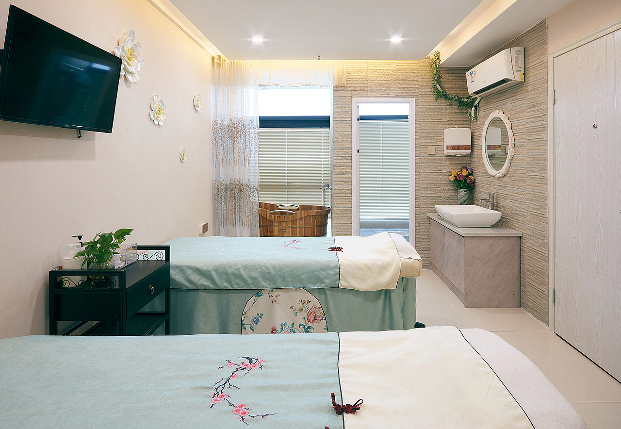 东方玫瑰美容院空间摄影 实体店环境拍摄 门店会所拍照