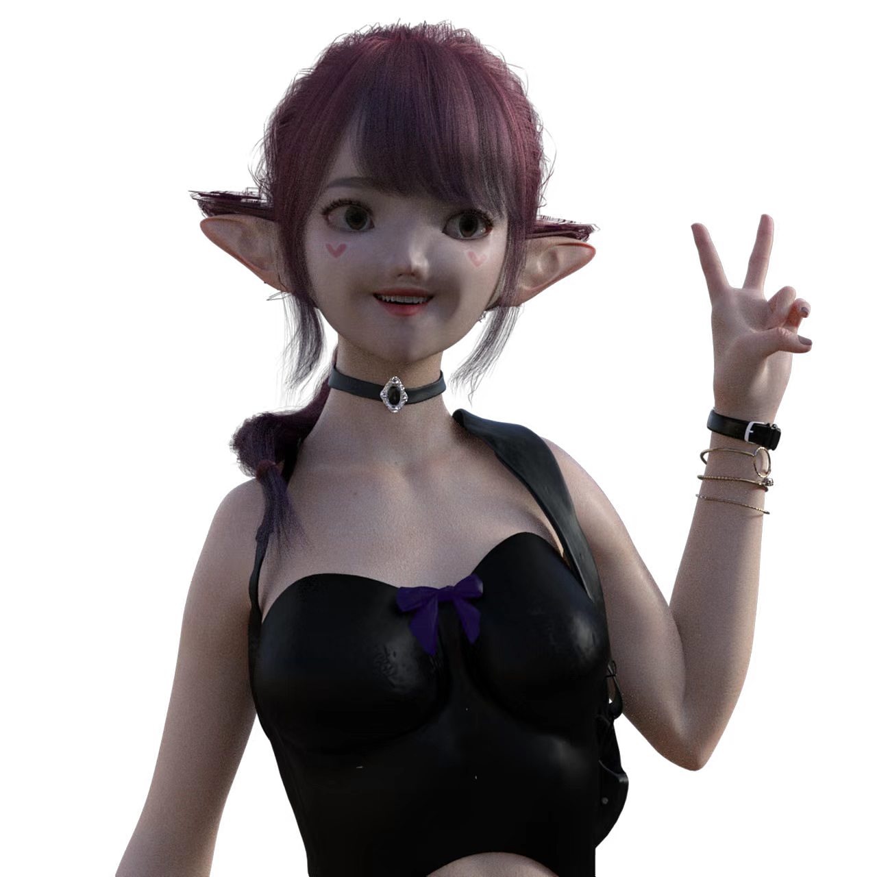 小可爱模型（图ZMzAwODQyMjky） - 人物/生物 - 站酷设计师小白鸭DAZ原创素材 - 站酷ZCOOL