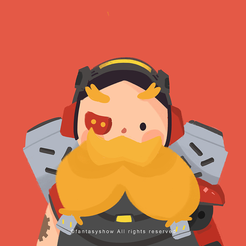 OVERWATCH CP（图ZNzEzNzYyODg=） - 商业插画 - 站酷设计师饭太稀Fan原创素材 - 站酷ZCOOL