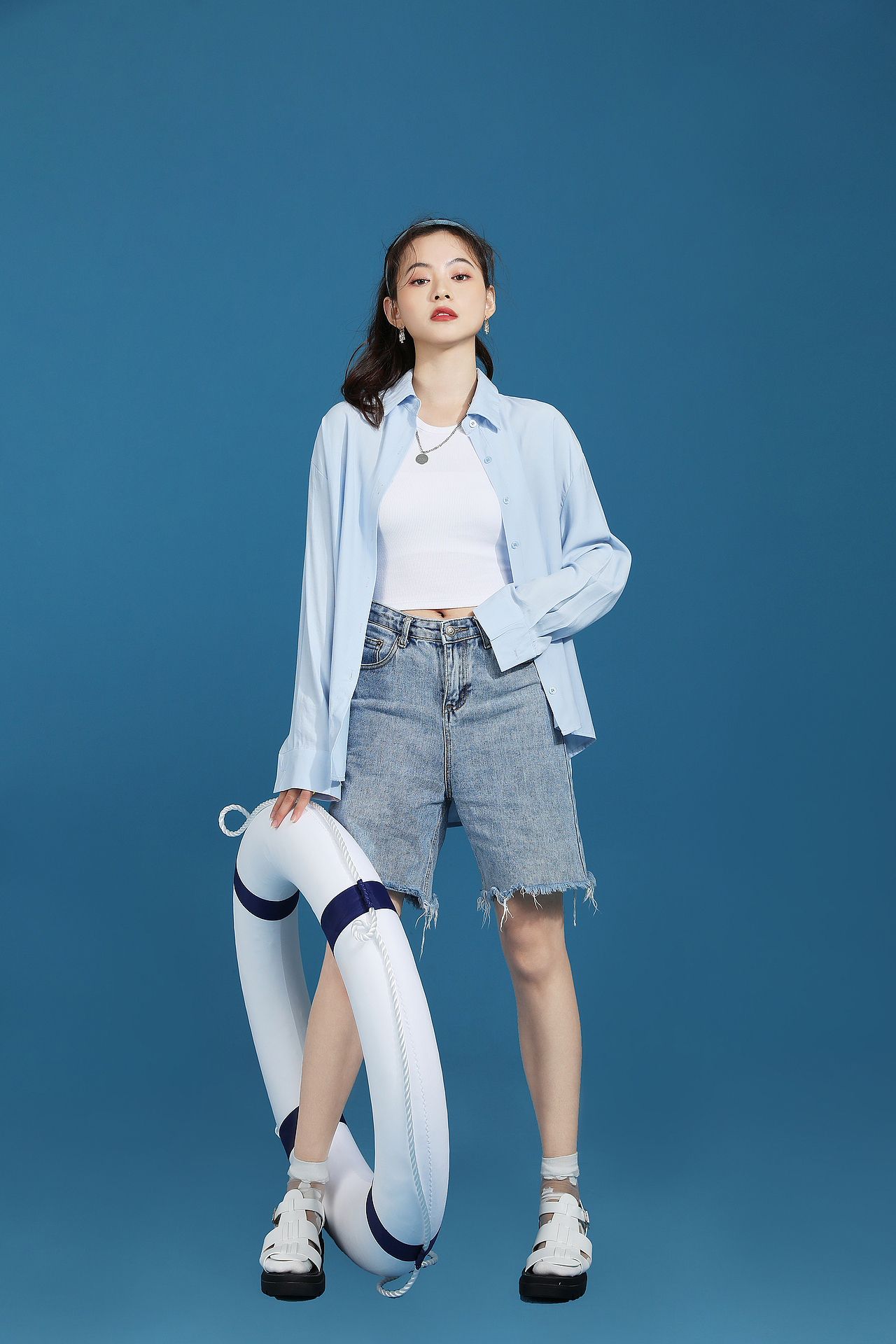 乐町太平鸟可爱少女风服饰摄影