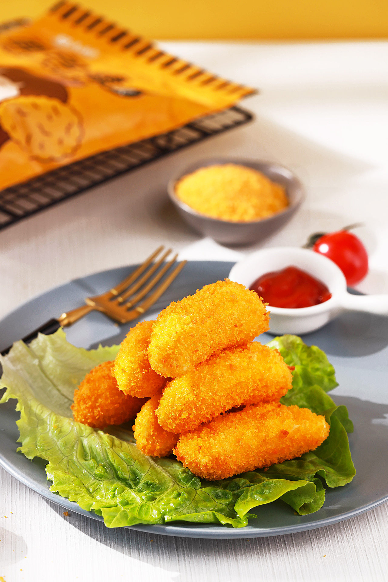 面包糠/炸鸡腿/炸鸡柳/自制美味