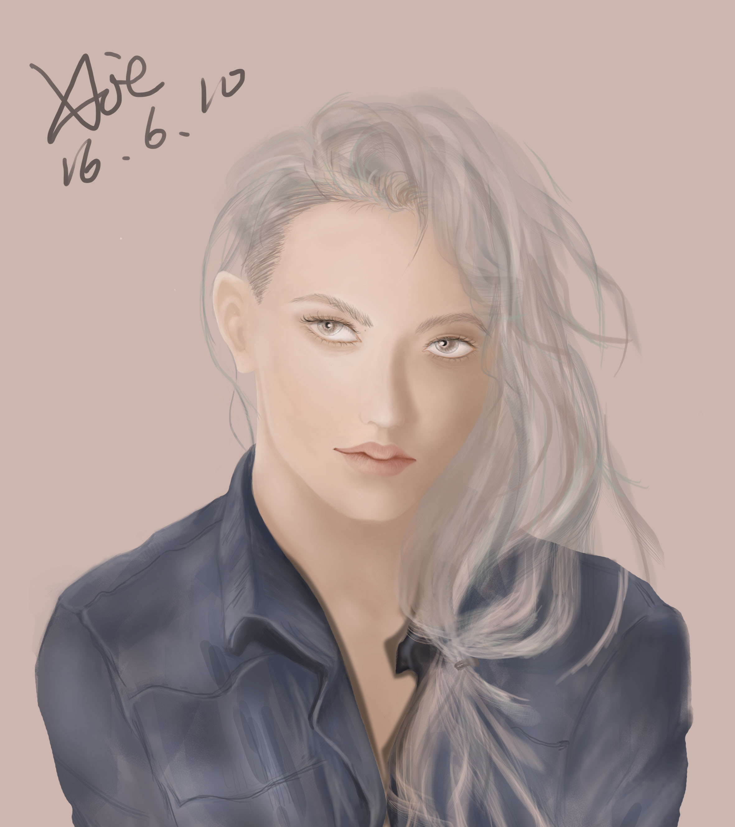 数位板手绘人像——第一张 纪念下