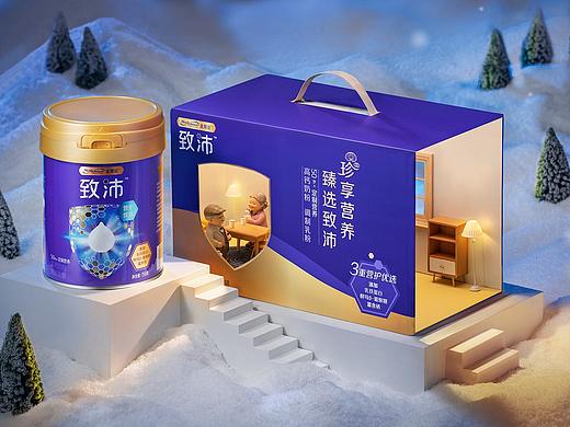 美赞臣冬季海报 I 奶粉保健品拍摄