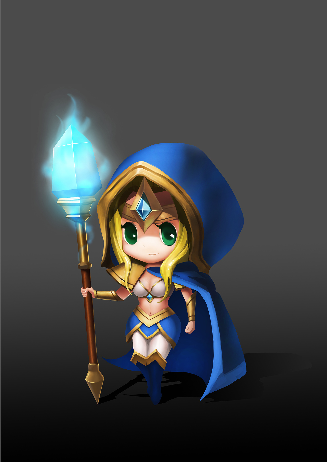 q版 角色|插画|游戏原画|暄暄de画 - 原创作品 - 站酷 (zcool)