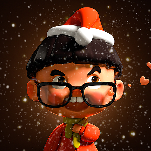 圣诞节人物头像