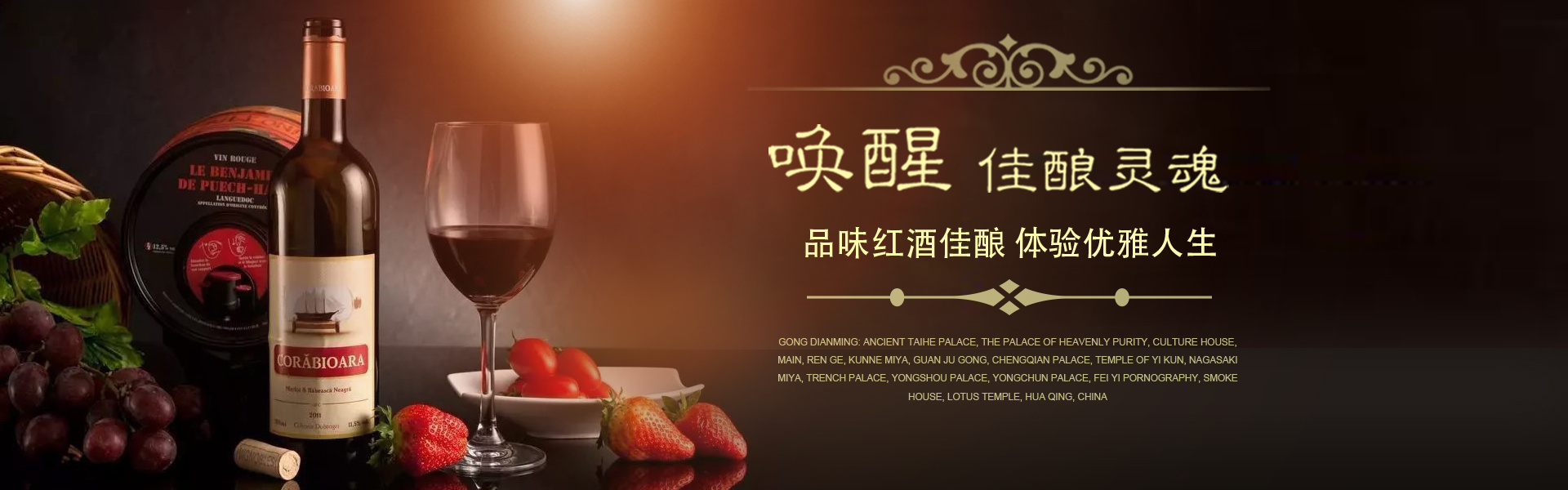 红酒banner
