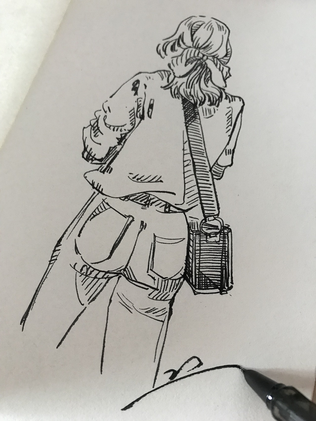 钢笔速写～|动漫|单幅漫画|是冰儿呀_临摹作品-站酷zcool