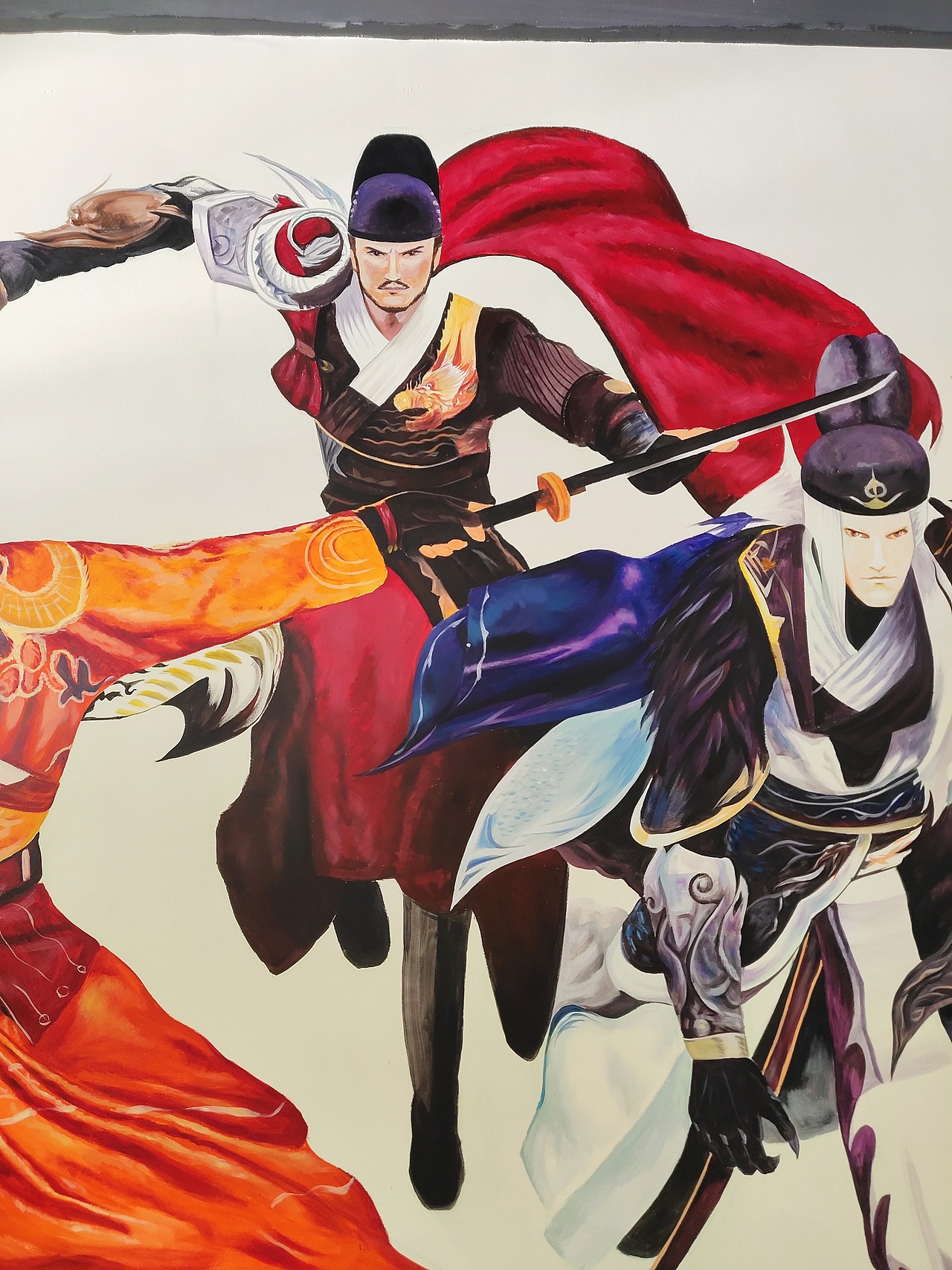 锦依卫烤肉店彩绘墙绘