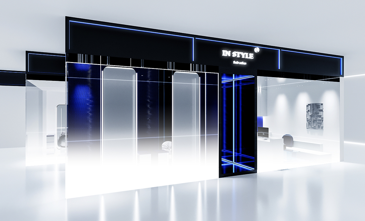 筑本设计 | 理发店（图ZMjI4ODE5OTgw） - 家装设计 - 站酷设计师野生設計原创素材 - 站酷ZCOOL