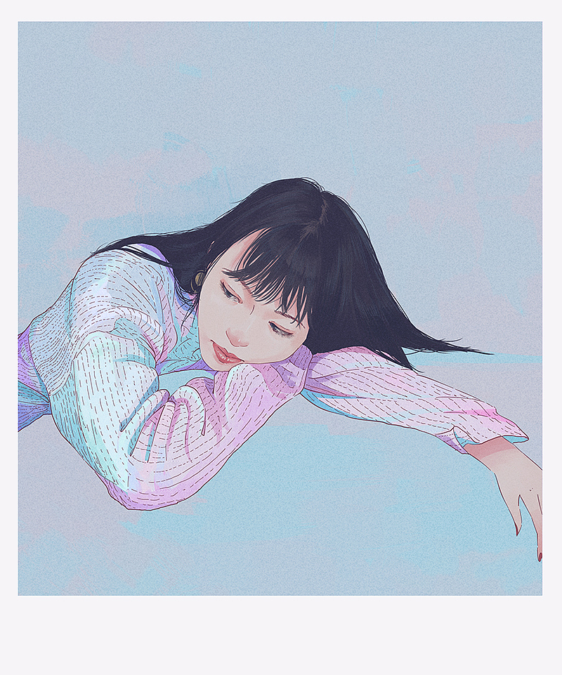 心恋画中人|插画|创作习作|morncolour - 原创作品 - 站酷 (zcool)