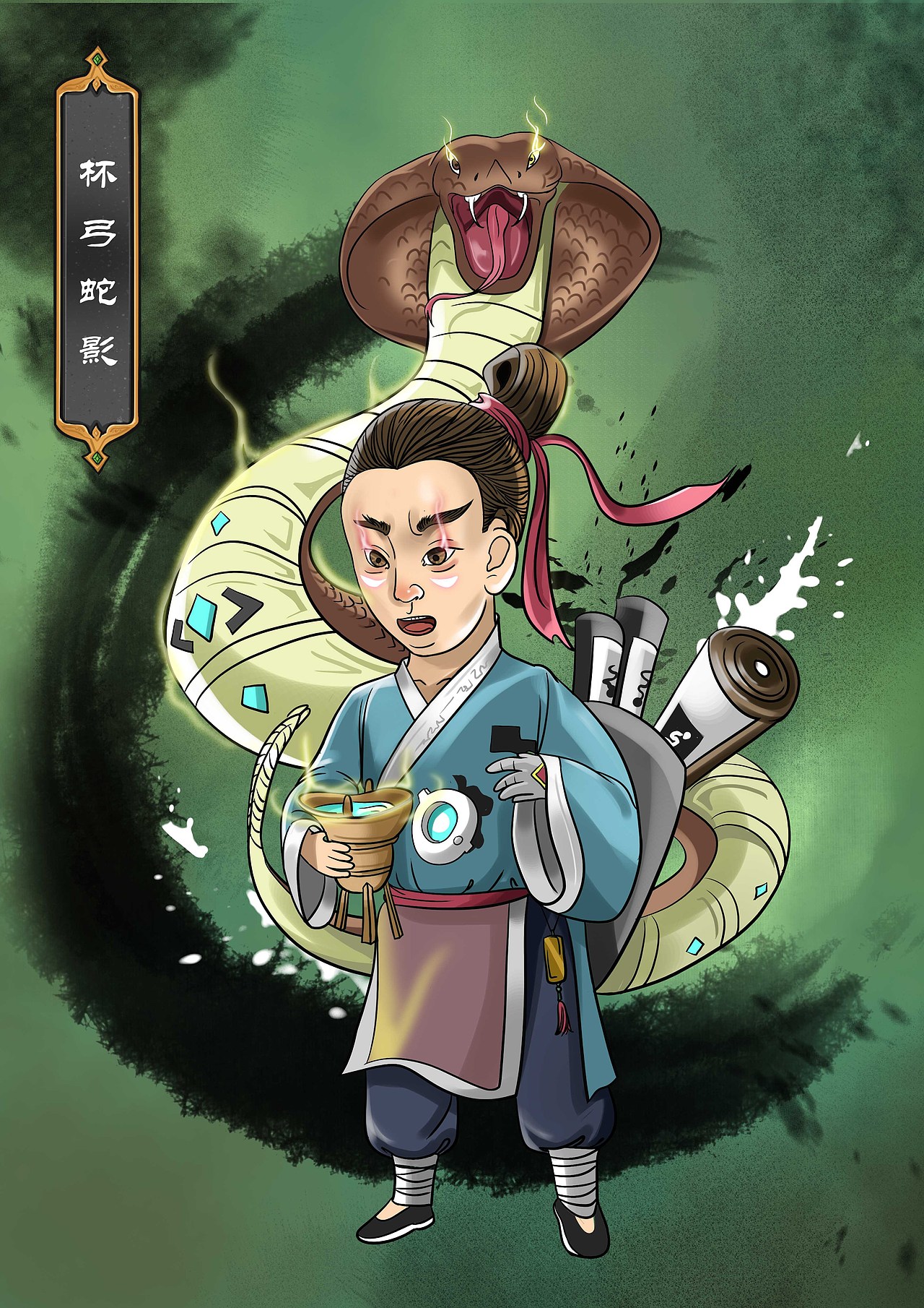 机甲·成语故事NFT数字艺术插画（图ZMjg0NDgzMjg0） - 商业插画 - 站酷设计师艺青illustration原创素材 - 站酷ZCOOL