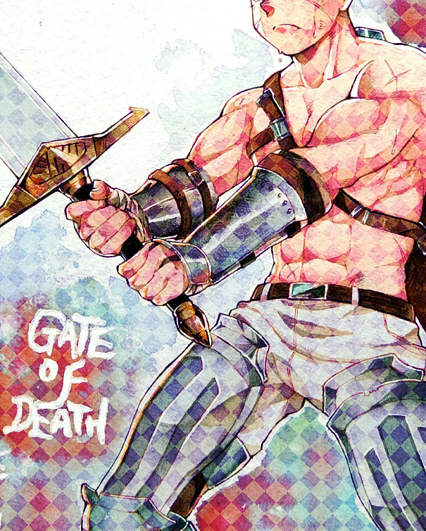 战士（图ZNzgwNDg0MDQ=） - 创作习作 - 站酷设计师爆浆鱿鱼原创素材 - 站酷ZCOOL