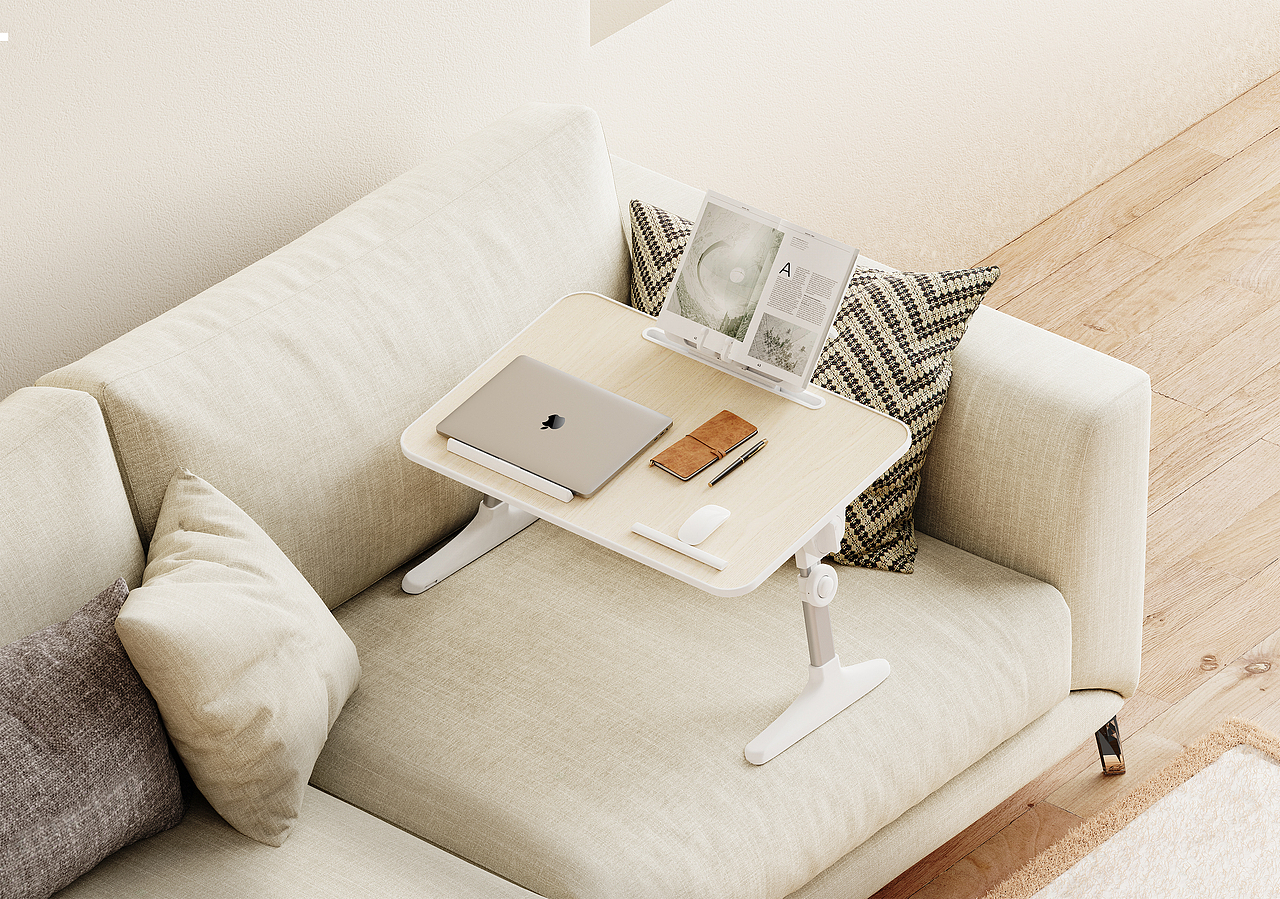2021/12keyshot（床上折叠桌）（图ZMjgyNTQ1ODcy） - 产品 - 站酷设计师SunHhhh原创素材 - 站酷ZCOOL