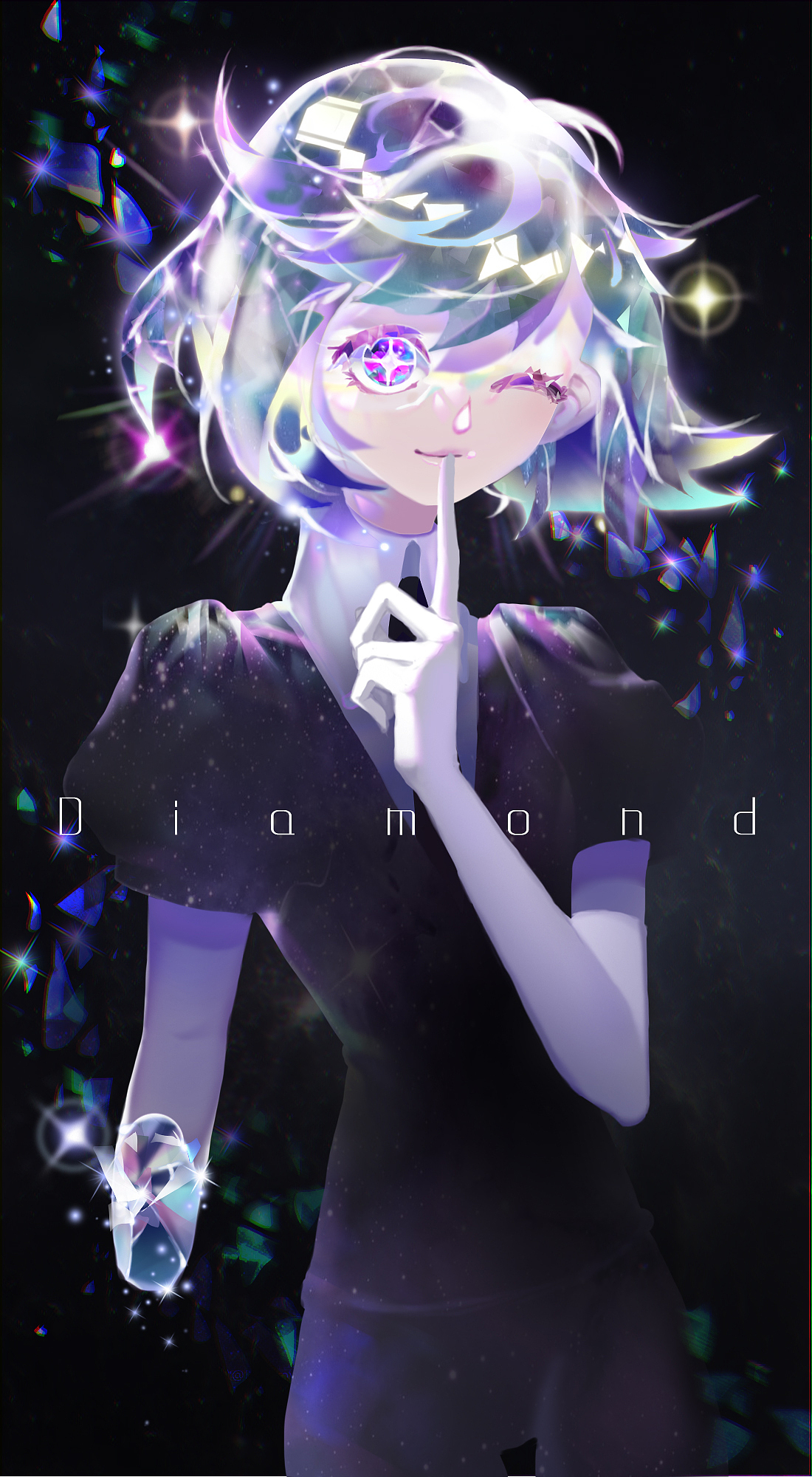 宝石之国钻石姐姐（图ZOTUyMjY0ODA=） - 创作习作 - 站酷设计师若干爪z原创素材 - 站酷ZCOOL