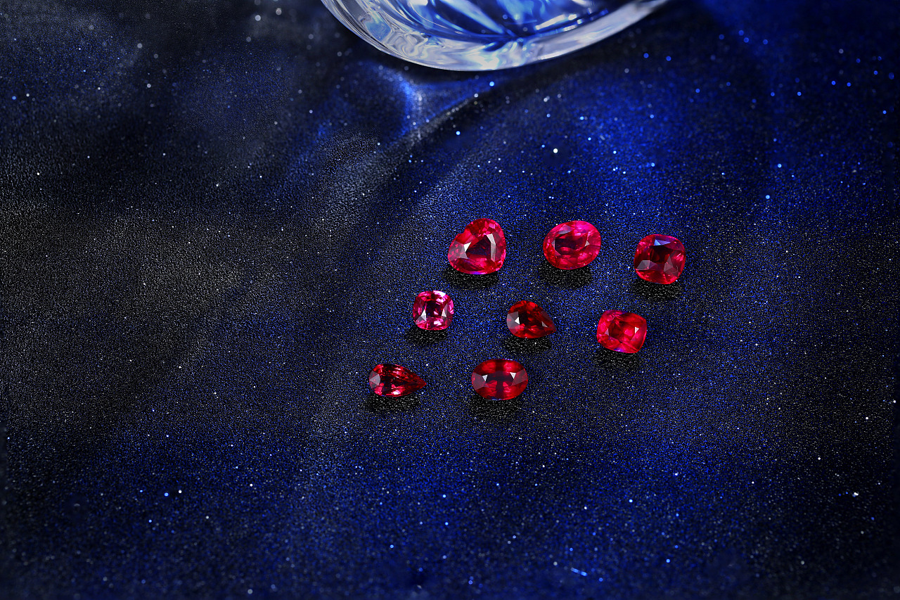 珠宝摄影—彩宝裸石