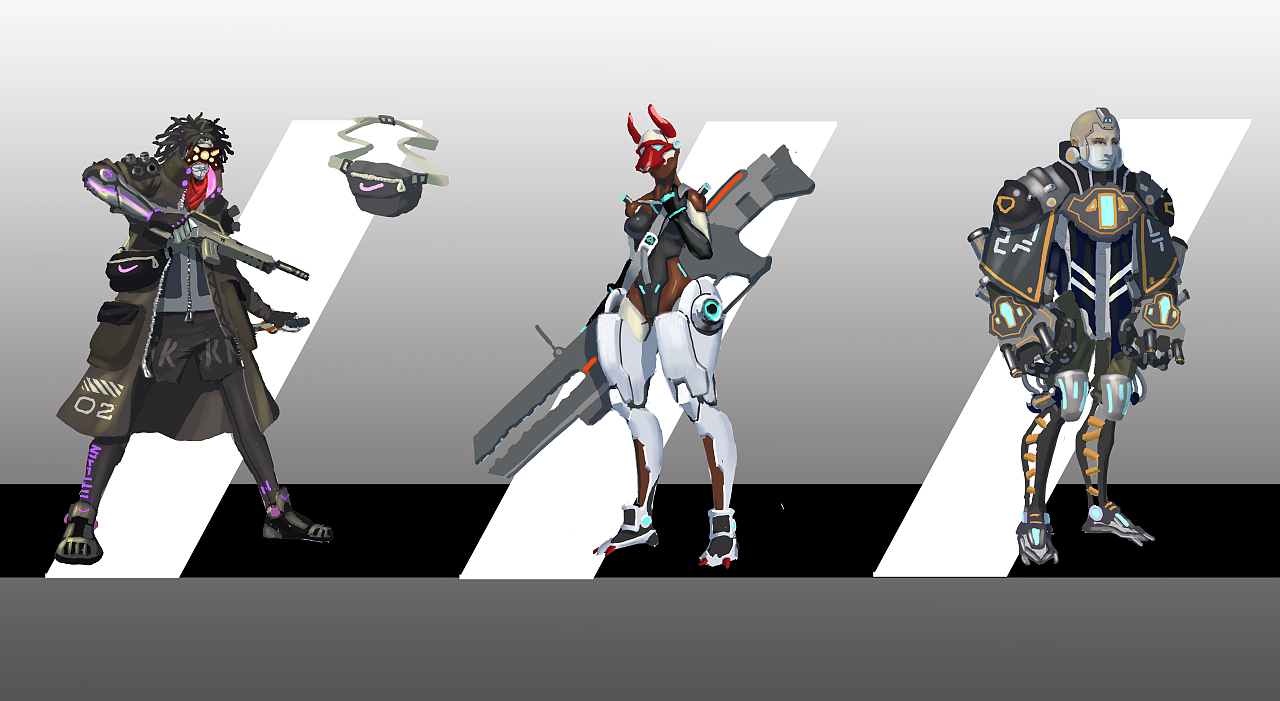 闲时画的一些喜欢的