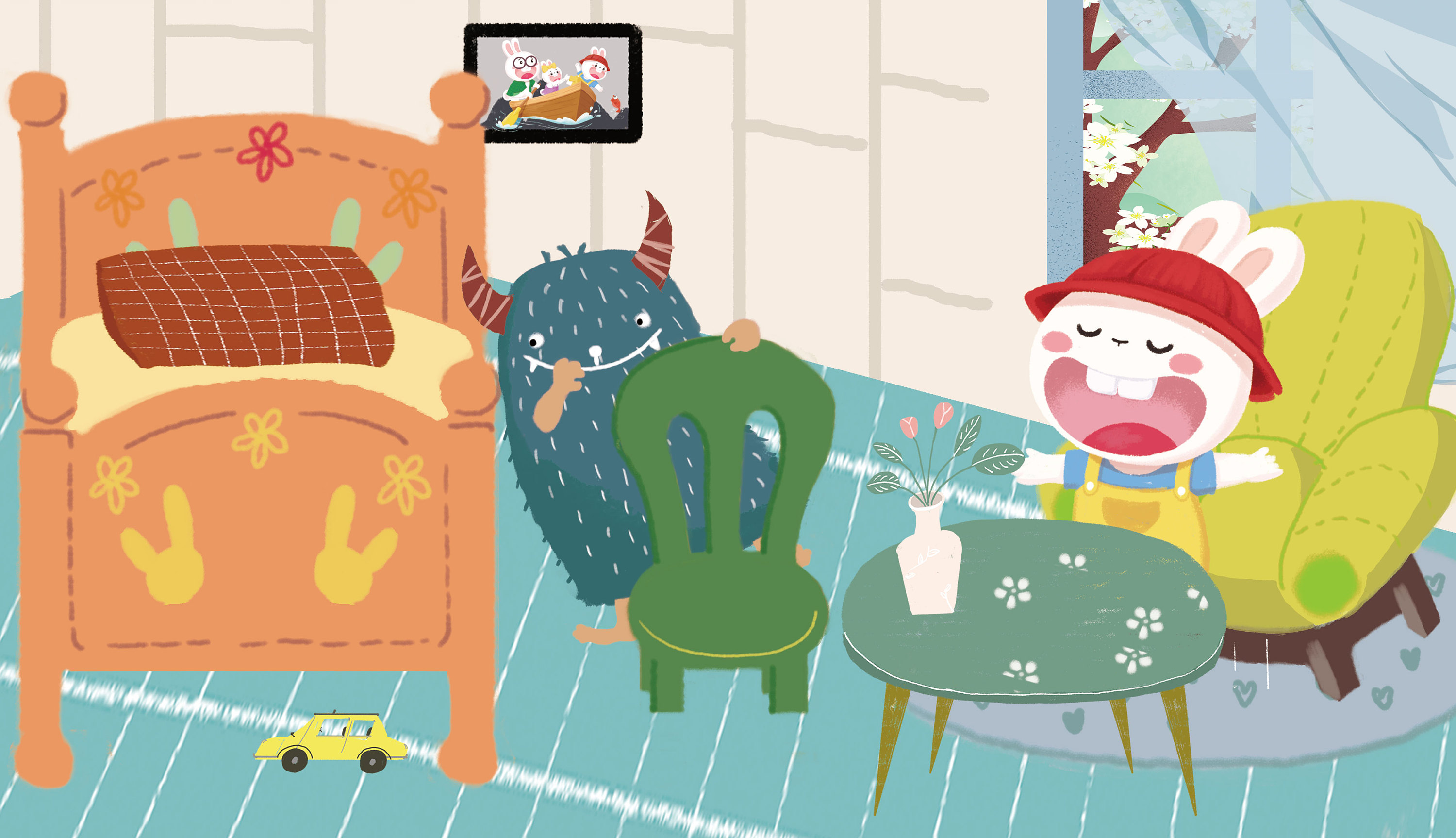 儿童绘本〕新房间