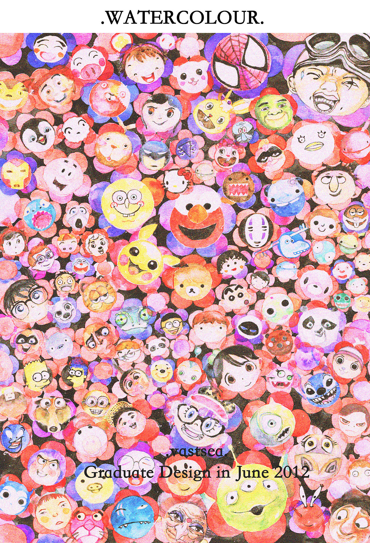 《虚求》 青岛农业大学 绘画专业 王小海 # 2012 我们毕业啦 #（图ZNjEwMTI1Ng==） - 商业插画 - 站酷设计师王小海海原创素材 - 站酷ZCOOL