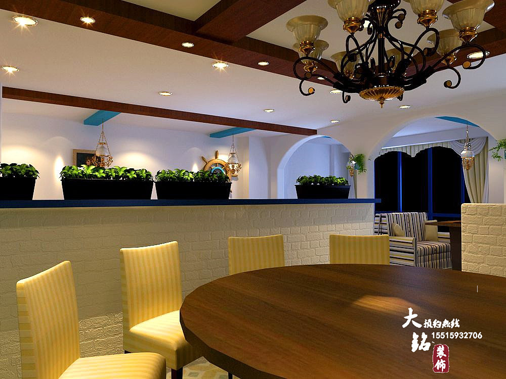 主题餐厅装修设计效果图|餐饮装修设计|郑州餐饮装修设计|专业餐饮装修设计|餐饮饭店装修设计公司（图ZNzY3MDcyMTY=） - 家装设计 - 站酷设计师郑州装修达人原创素材 - 站酷ZCOOL