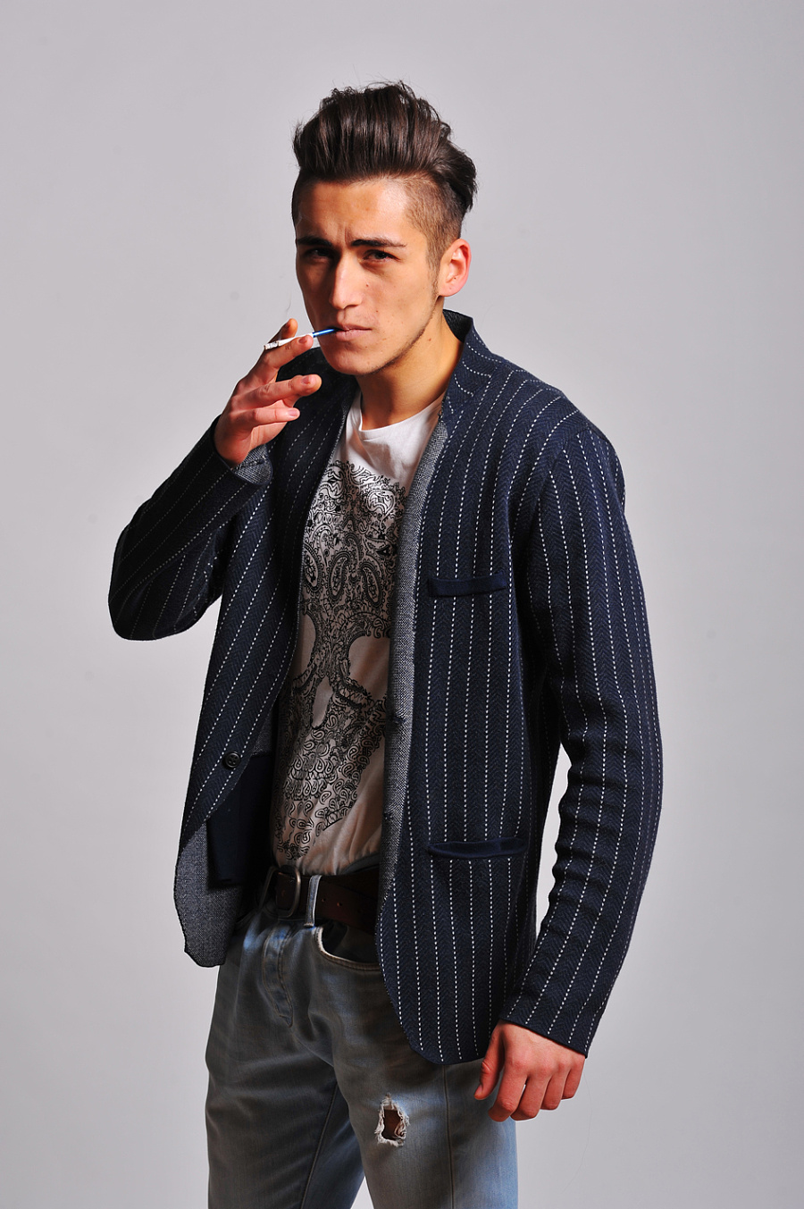 一组模特卡,帅小伙好肌肉