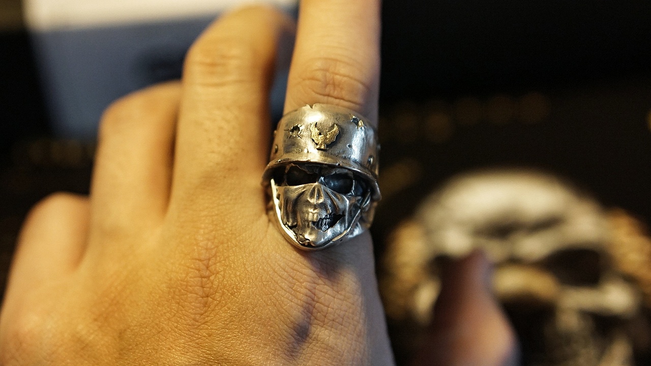 vulcan伏尔甘【无名战士】s925银 戒指