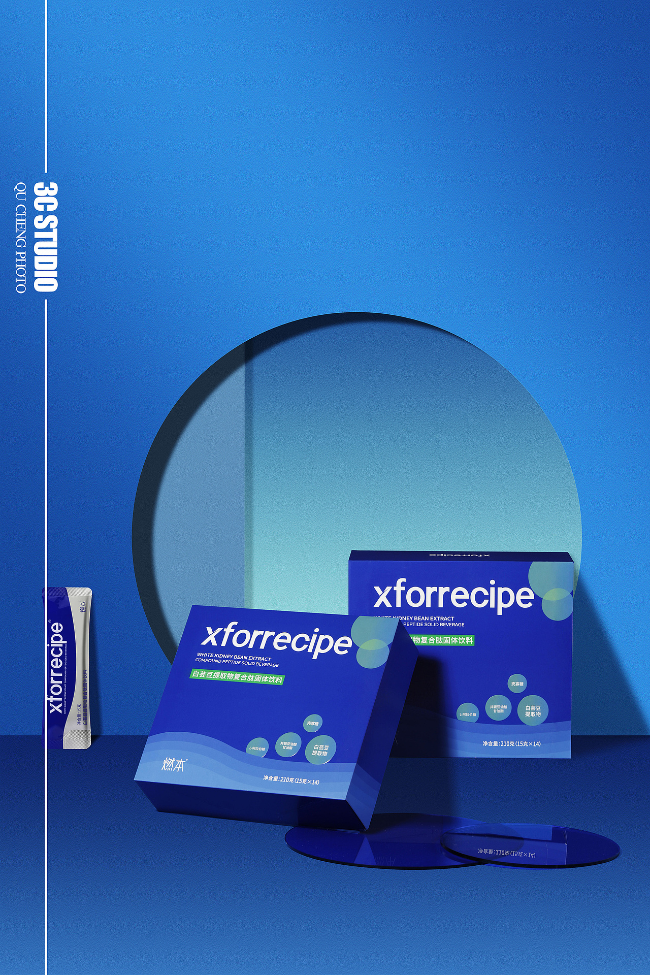 xforrecipe代餐饮料拍摄 | 3C STUDIO