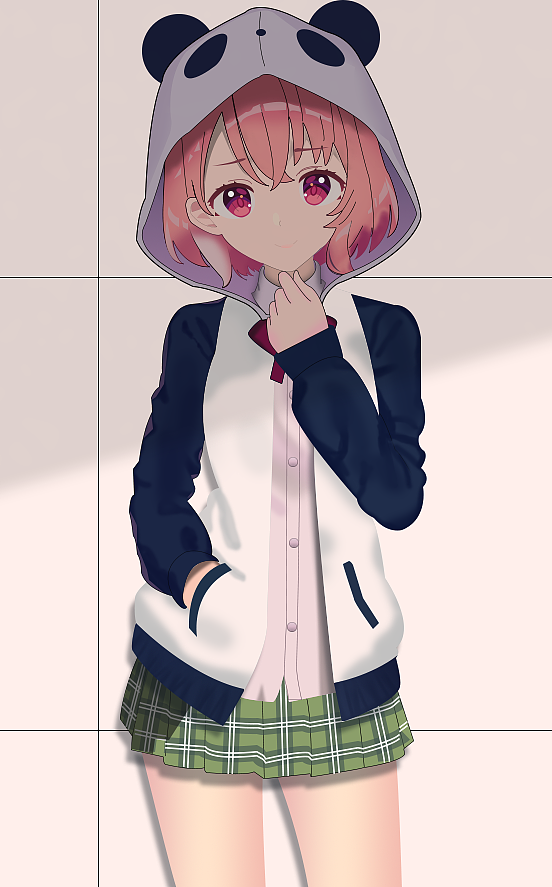 熊猫少女|动漫|单幅漫画|夨坕 - 临摹作品 - 站酷 (zcool)