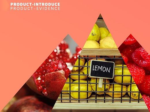 清新果蔬产品介绍PPT模板